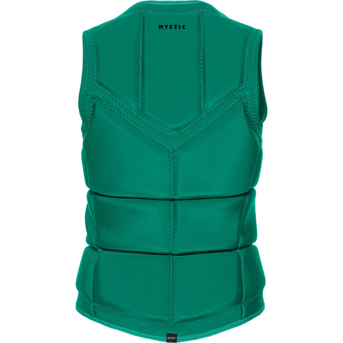 2024 Mystic Frauen Star Front Zip Wake Impact Vest 35005.240246 - Green